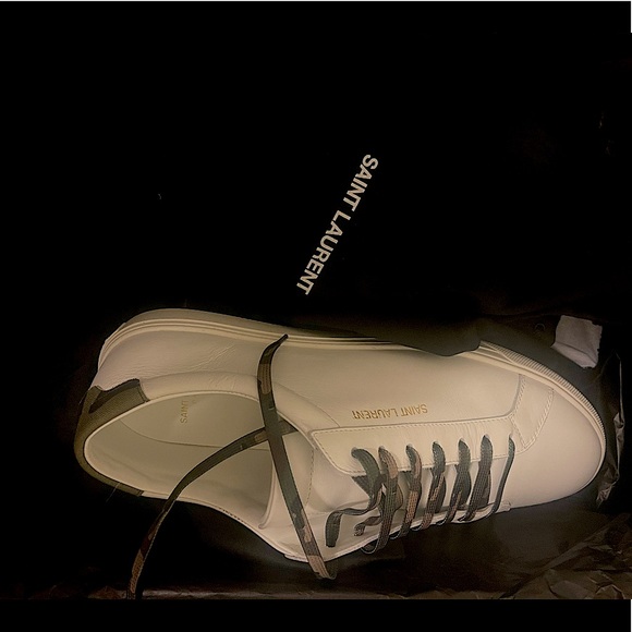 SAINT LAURENT ANDY SNEAKERS NWT - GUARANTEED AUTHENTIC - Picture 4 of 6